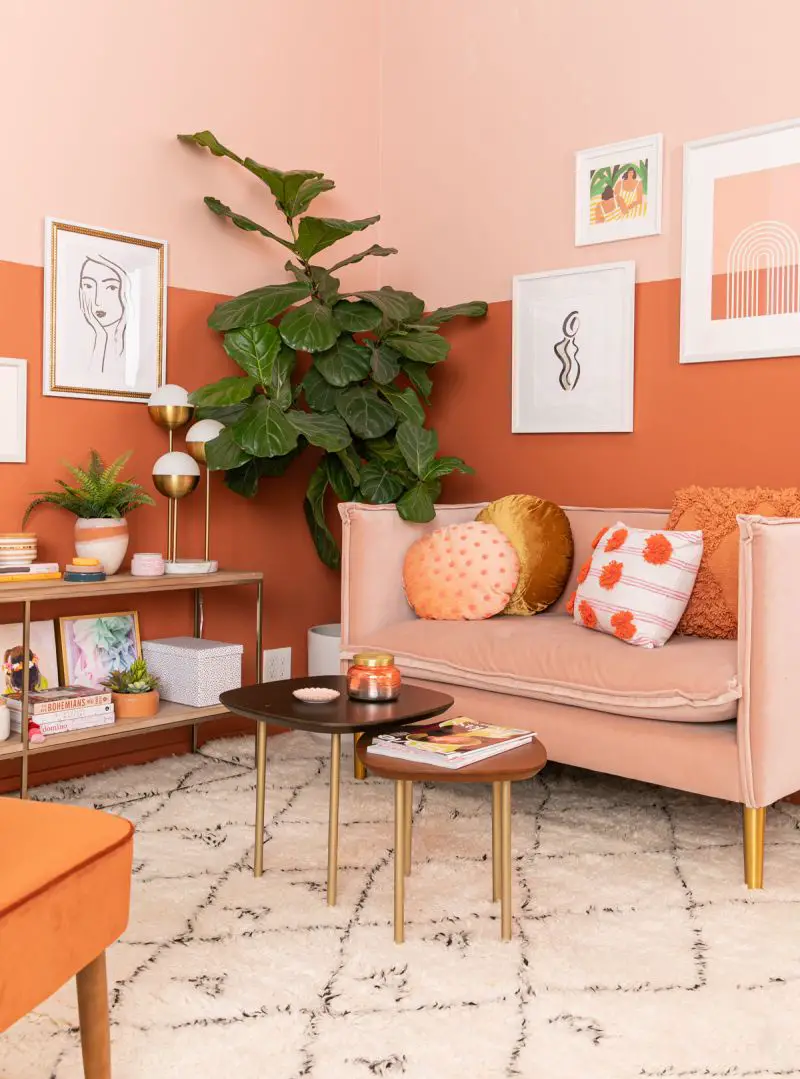 Peach: Sweet and Inviting- Create an inviting ambiance with this warm, sweet hue!