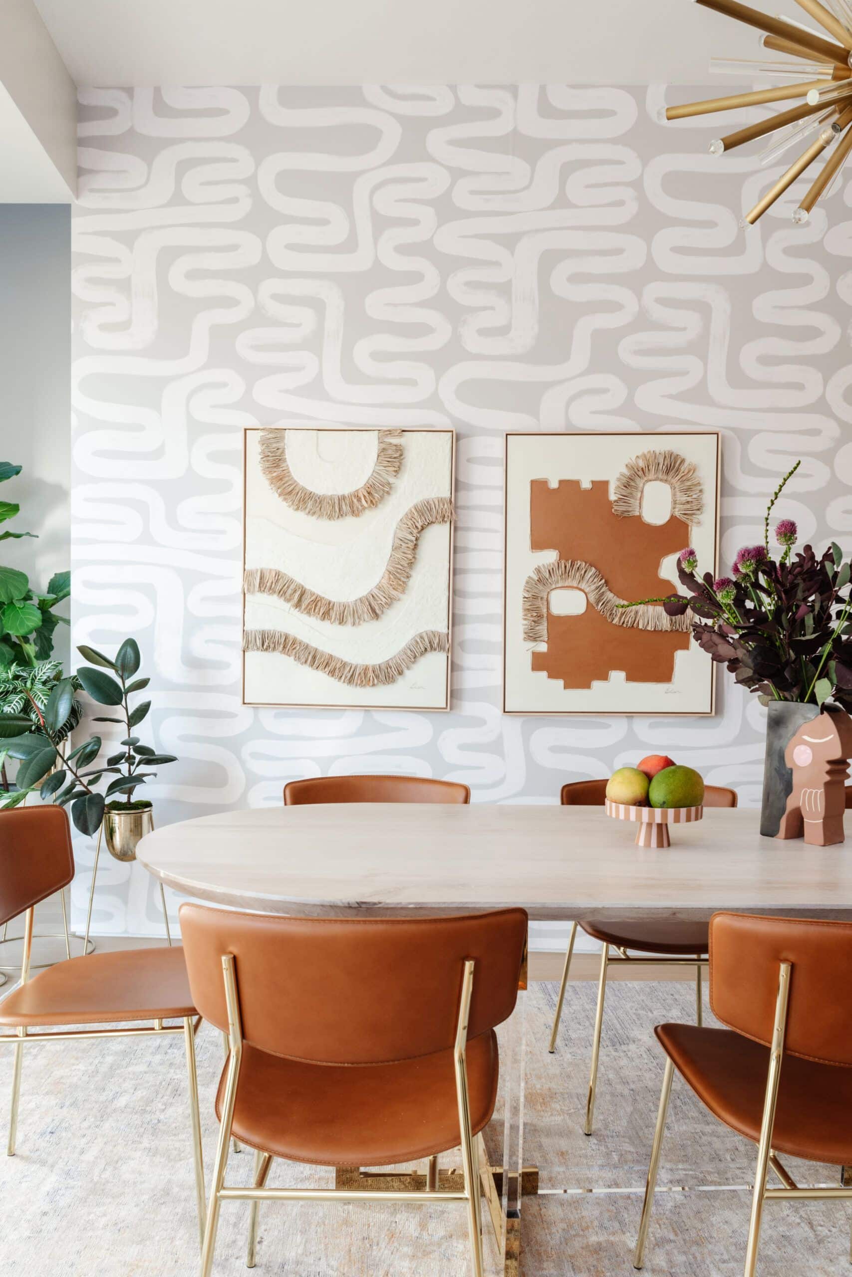 Embrace a Cozy and Welcoming Kitchen with Light Orange Color Palettes