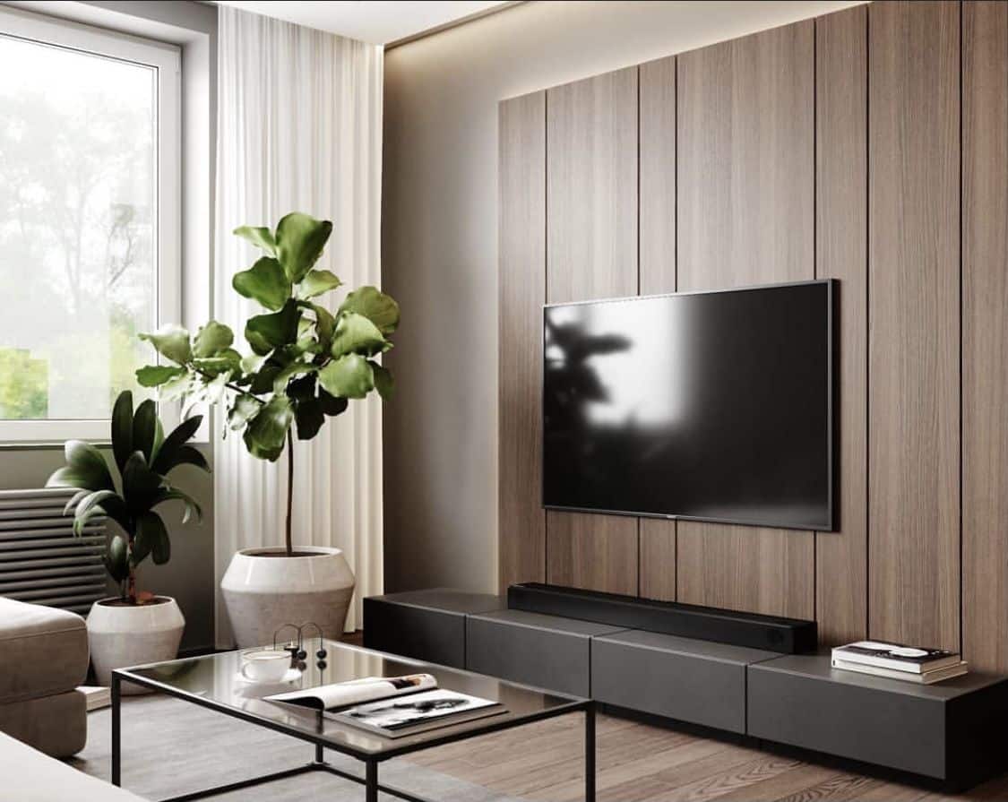 Consider how high above ground level you wish to mount your television in order to create a comfortable viewing experience.