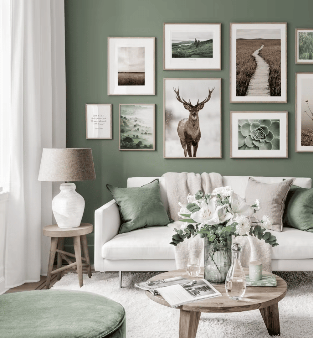 Mint Green: Fresh and Inviting – Perfect for achieving a natural atmosphere in any small space.