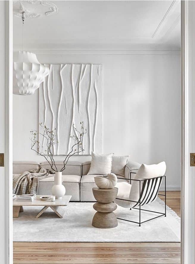 White – “The color of purity and simplicity.”