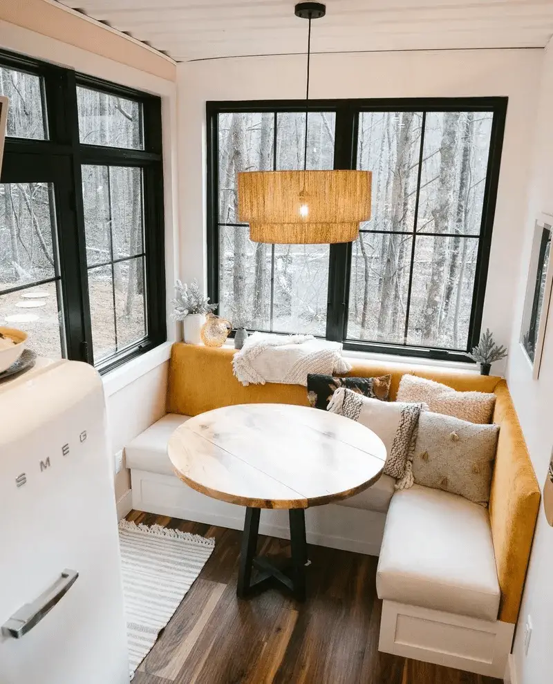Lighting plays an important role in making a small space look bigger, so it’s essential to get it right.