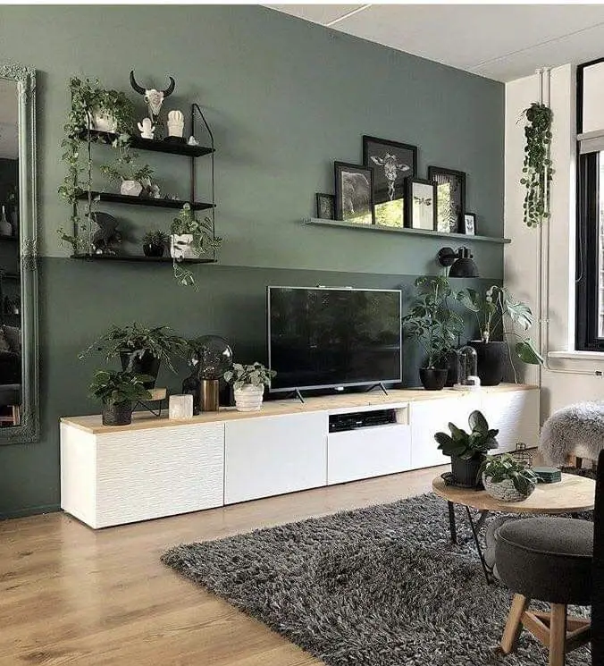 Place white or light-colored curtains on windows to filter in sunlight and brighten up the room.
