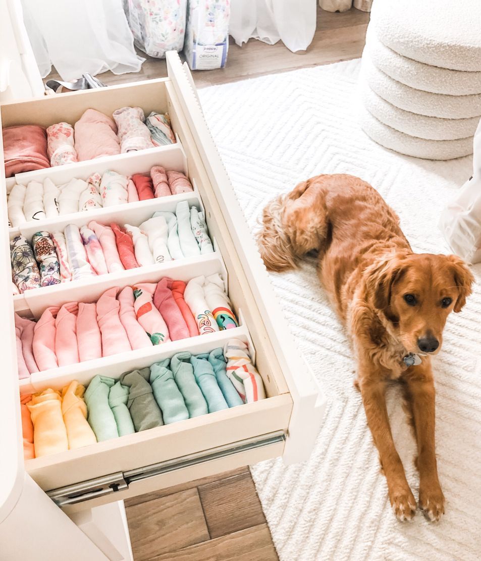 10+ Creative and Simple Ways to Organize Your Baby's Clothes How to Organize Baby Clothes