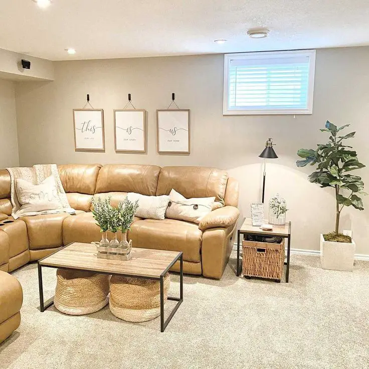 If you prefer hardwood floors, light-colored wood is your best bet as it will reflect light and make the space look brighter.