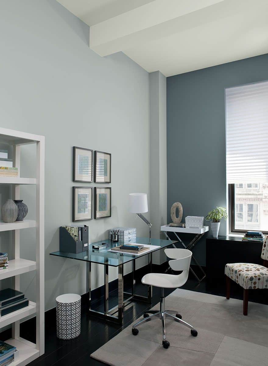 Blue for a Trustworthy Environment.
