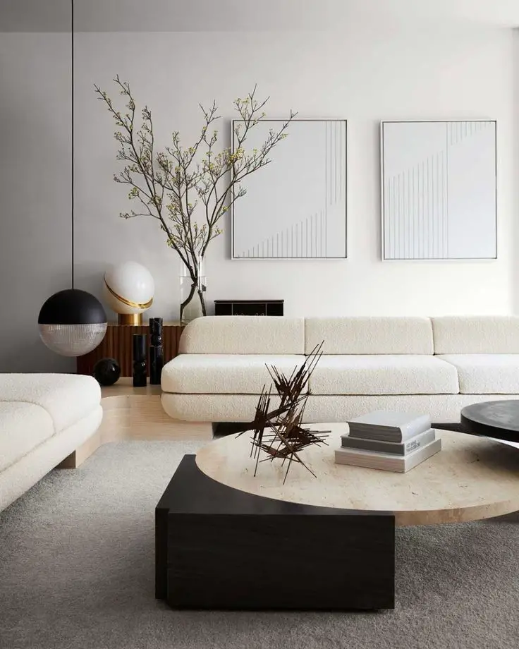 Furniture placement can be influenced by the focal point of a room, such as placing sofas and chairs around a fireplace.