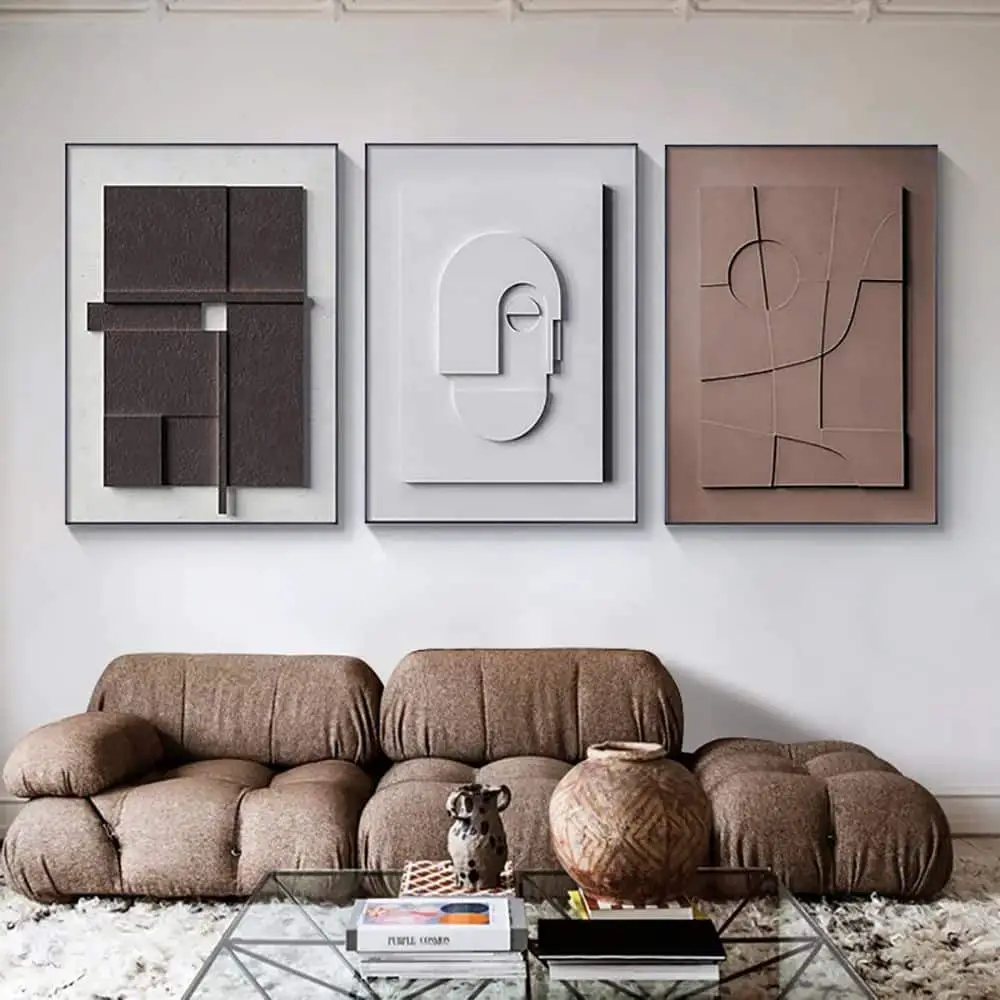 How can I use color theory to enhance asymmetrical balance in my home?