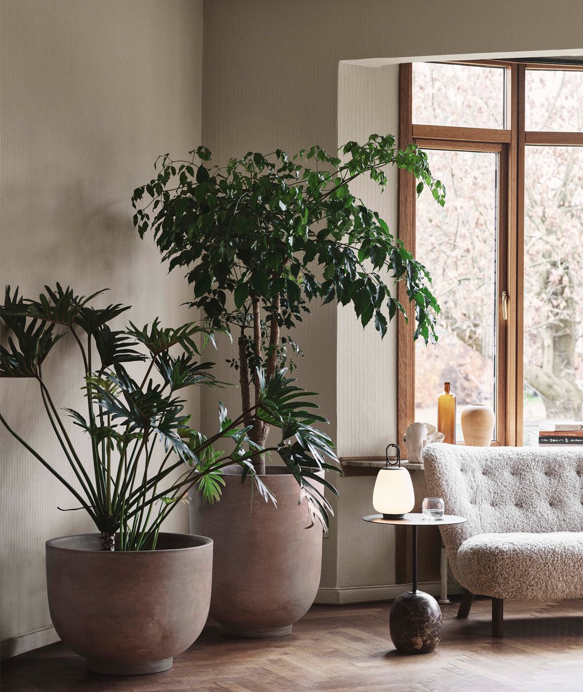Are there any professional services that specialize in biophilic interior design?