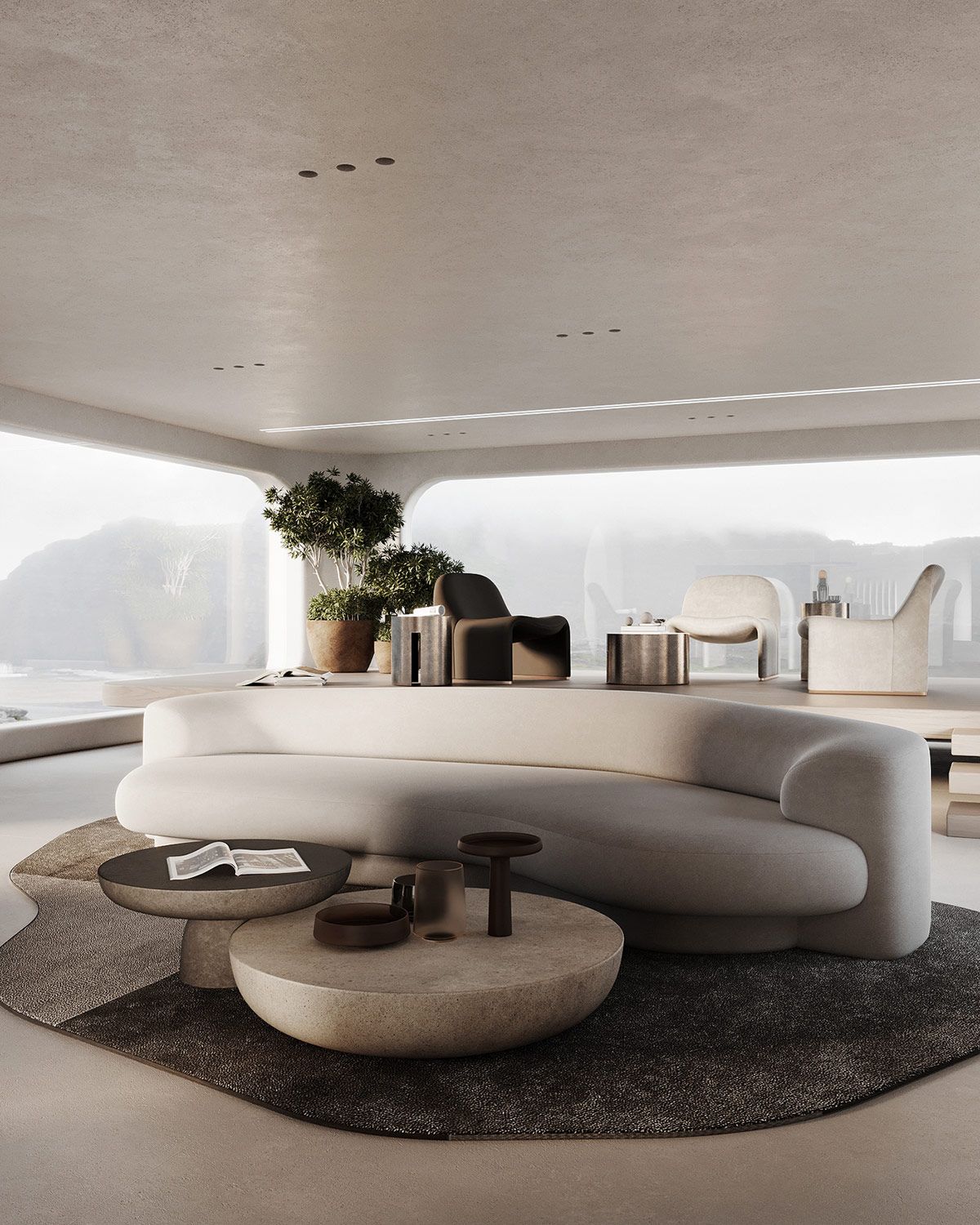 Maximizing Space with Round Tables and Circular Seating Areas