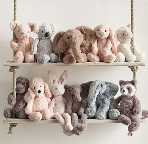 Can I use stuffed animals as decorative elements in other areas of my home besides a child’s bedroom?