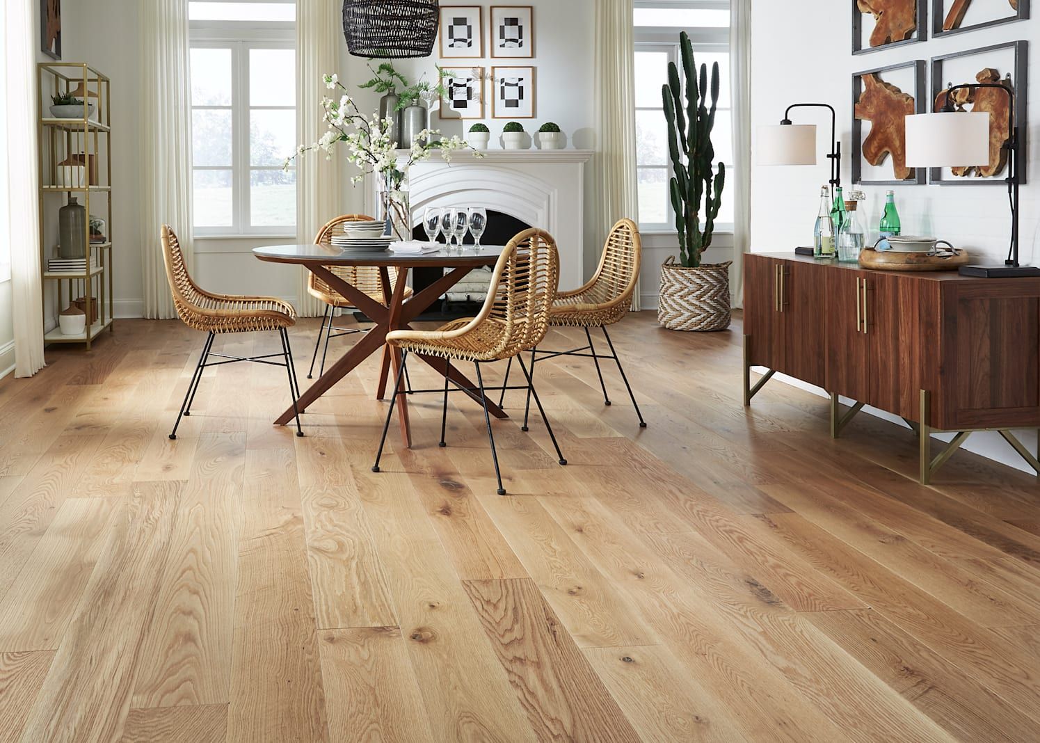How does evidence-based design for interior designers help in selecting the best flooring to not show footprints and…