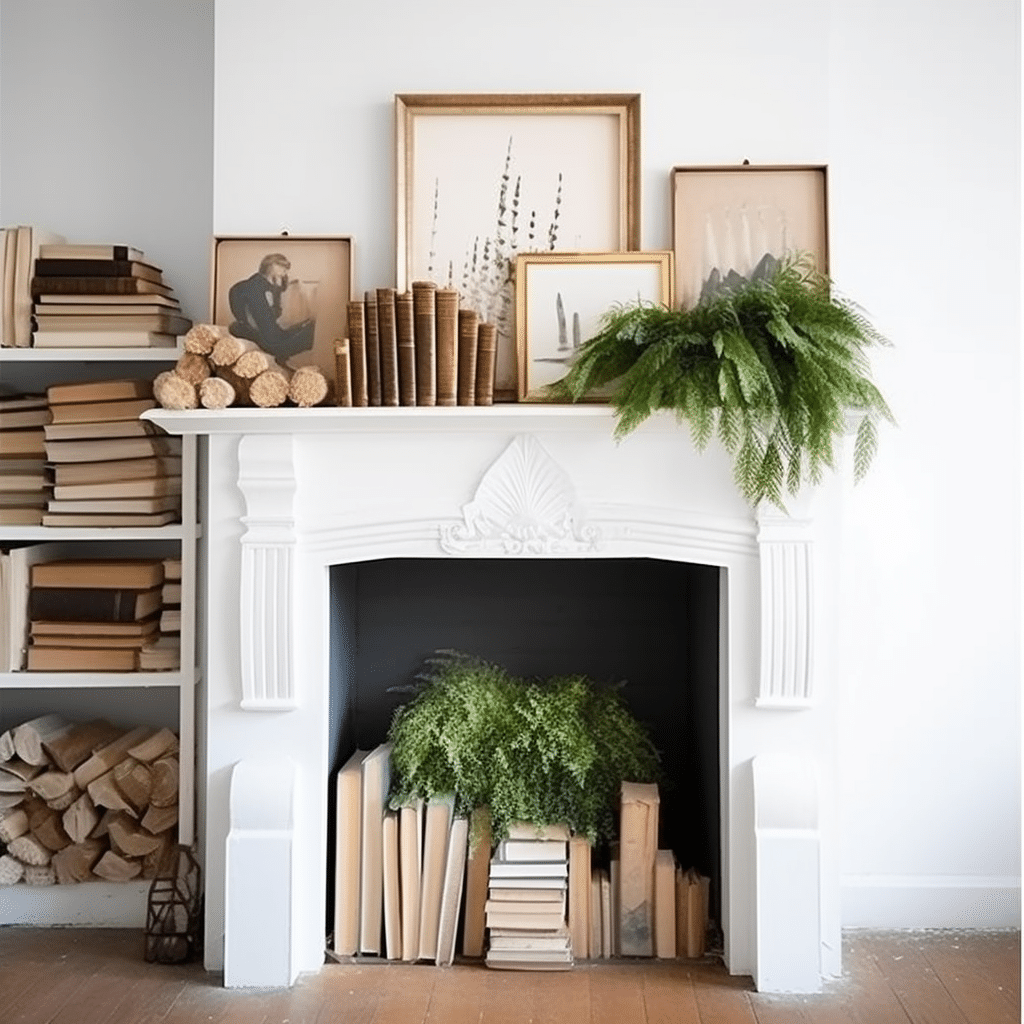 Pinterest-Inspired Creativity: Empty Fireplace Ideas for Every Home