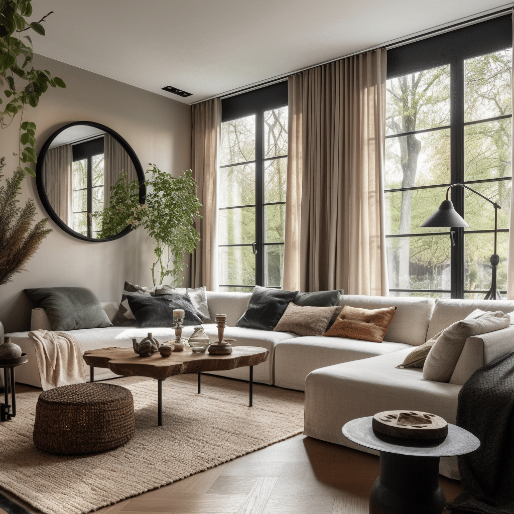 Transforming Your Bedroom: Curtains on Wall Behind Bed