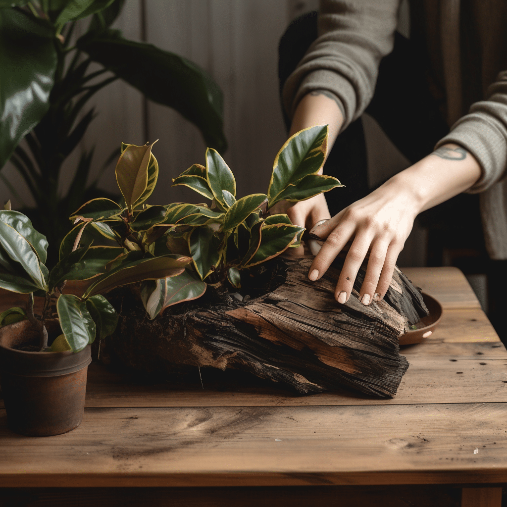 Balancing Act: Addressing a Top-Heavy Croton Plant