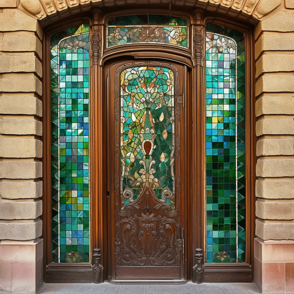 Transform Your Entrance with a Stylish Glass Door Cover Sticker