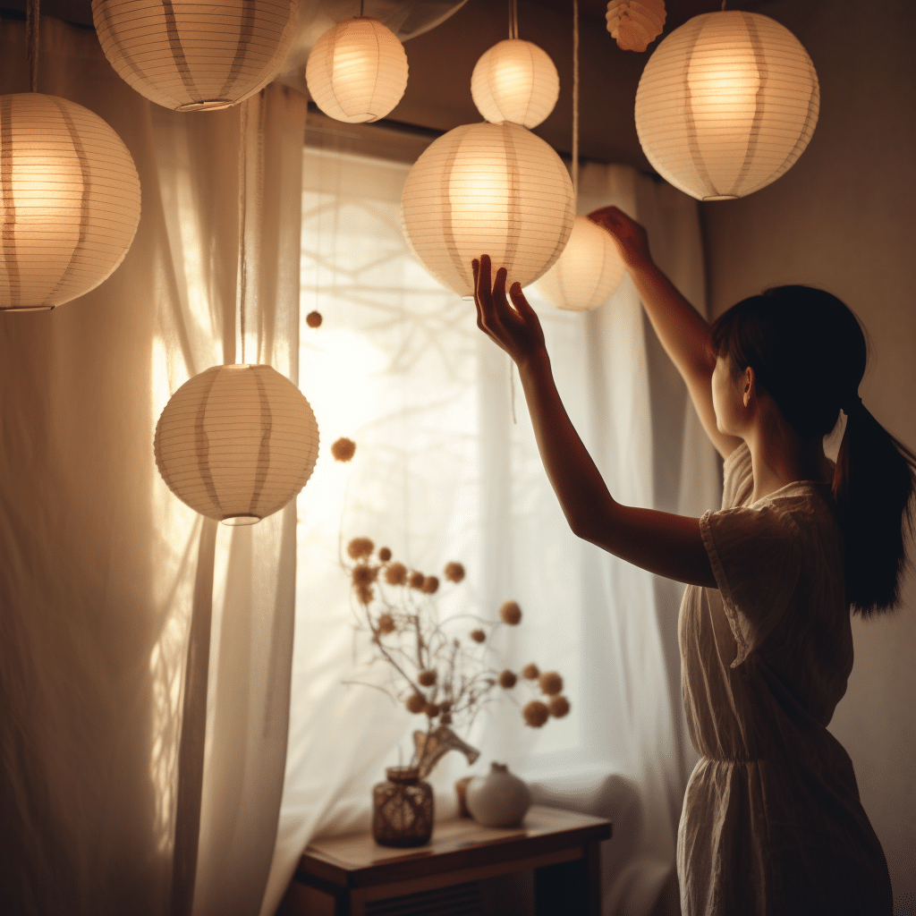 Transform Your Walls: How to Hang Paper Lanterns on the Wall for a Unique Decorative Touch