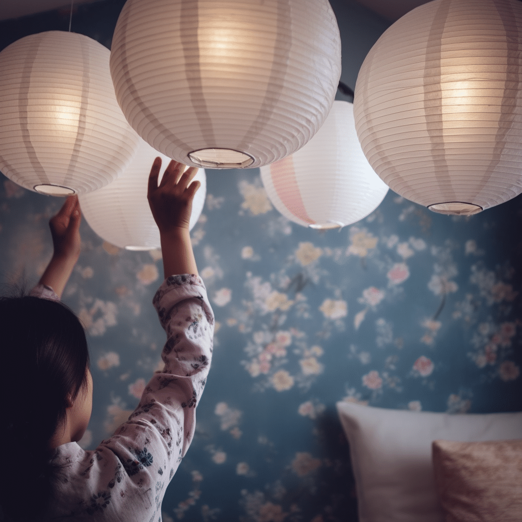 Nature’s Chandelier: How to Hang Paper Lanterns from Trees for an Enchanted Atmosphere