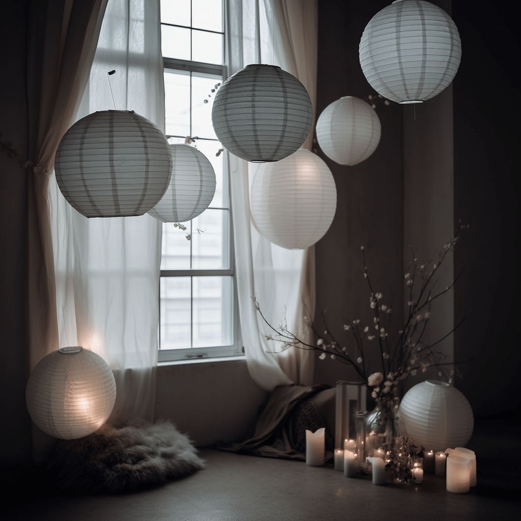 Preserve Your Home: How to Hang Paper Lanterns without Damaging the Ceiling