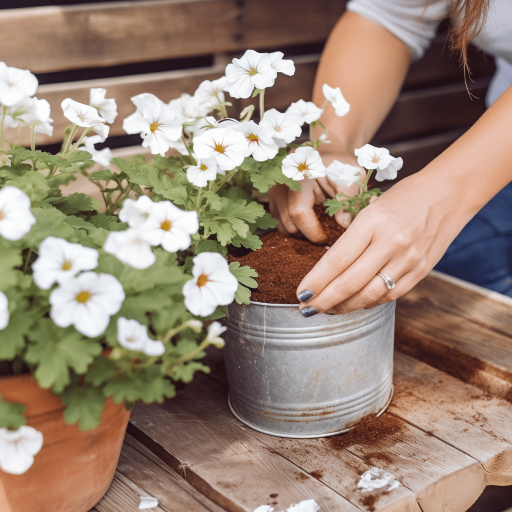A Colorful Summer Display: How to Deadhead Petunias for Extended Beauty