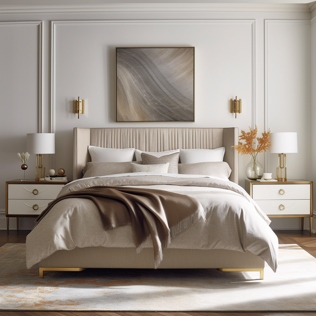 Are there any specific steps or tricks to arranging pillows and other bed accessories to make my bed look like a luxury bed?