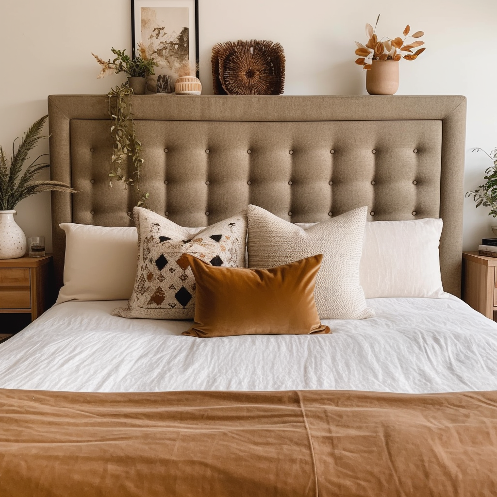 Are there any eco-friendly cleaners that work well with fabric headboards?