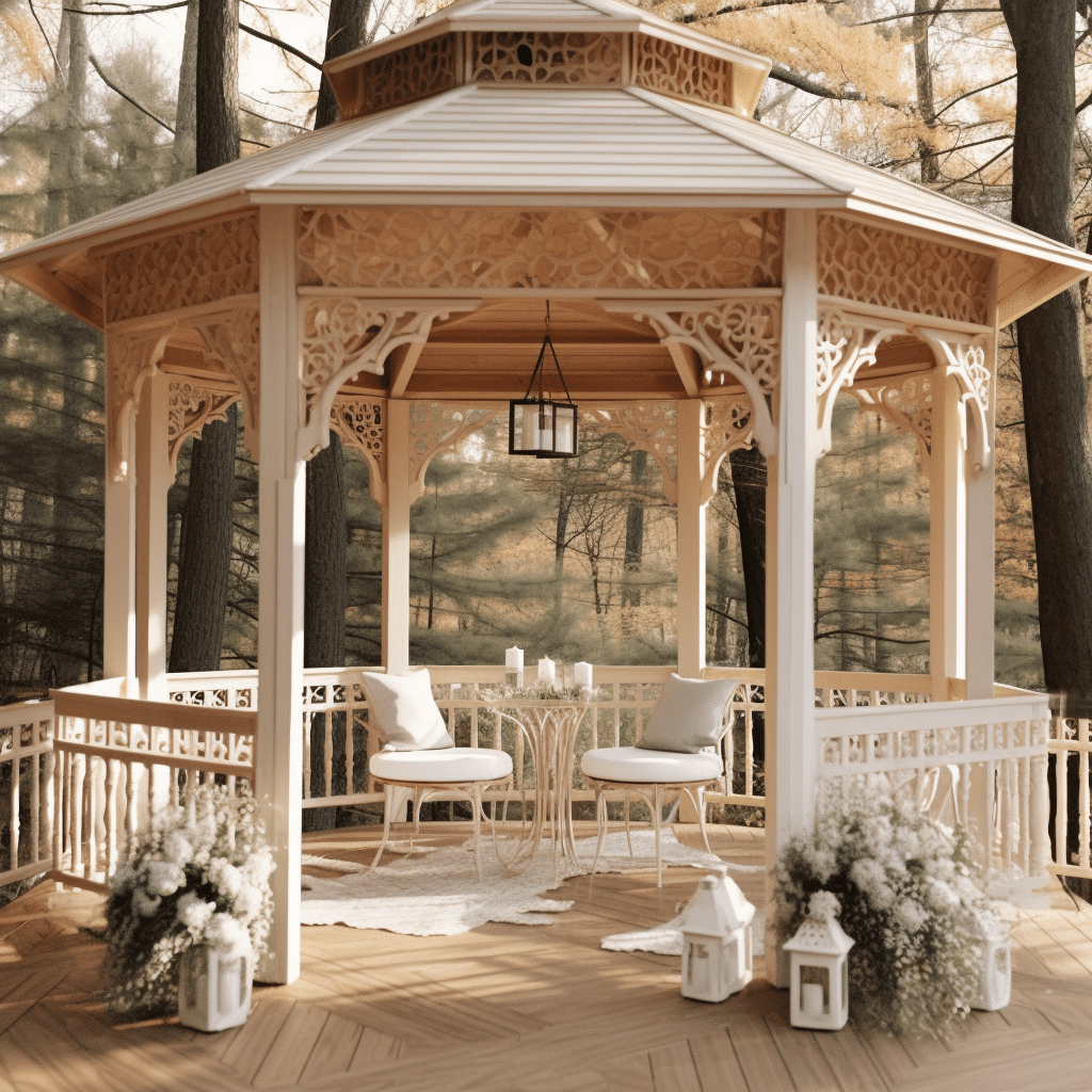 Creating a Romantic Ambiance: How to Decorate a Gazebo for a Wedding