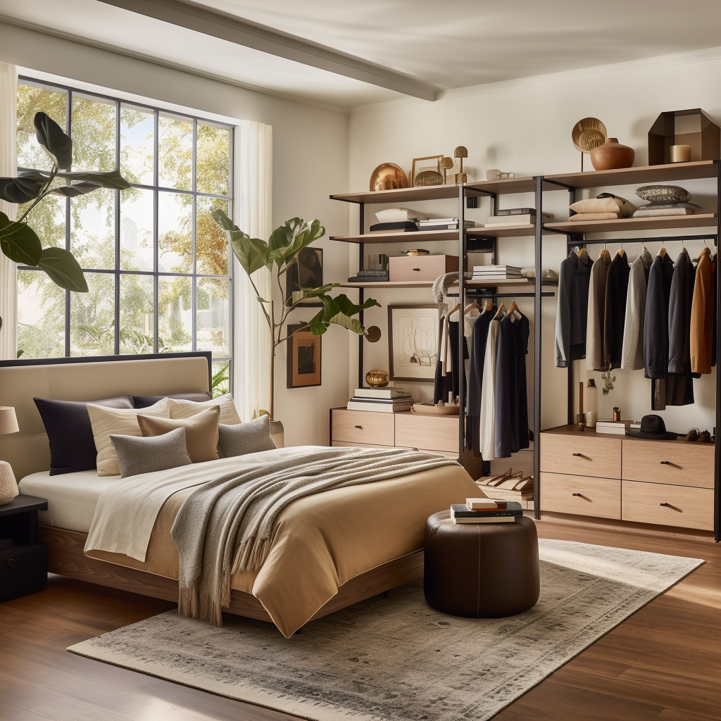 What is the best way to organize and store linens and blankets in a home without a linen closet?