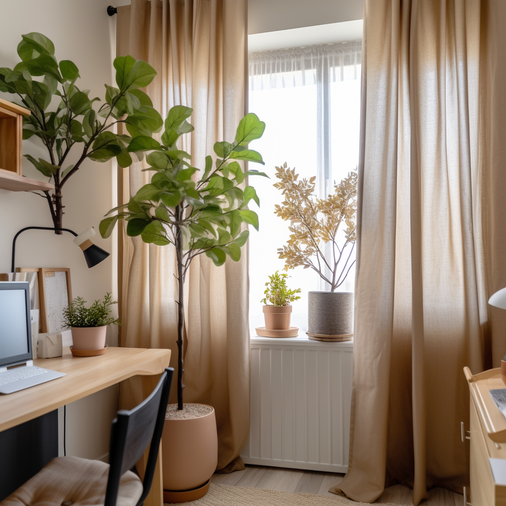 Is it possible to install motorized blinds in a dorm room without drilling?