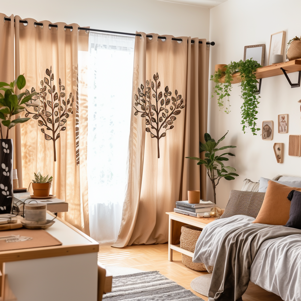 The Art of the No-Drill Curtain Rod: Transforming Dorm Rooms Without Leaving a Mark