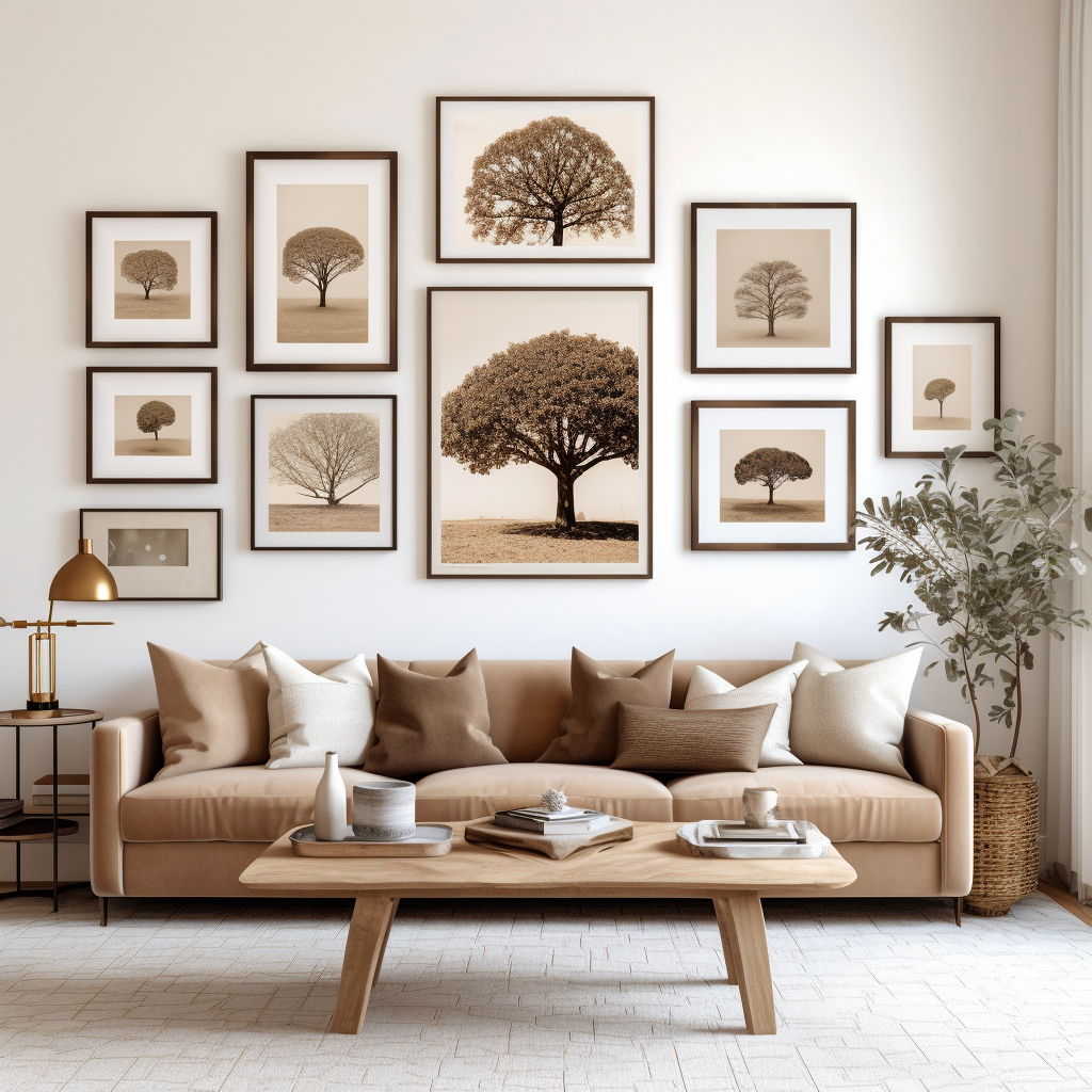 Mastering Art Over Sofa Proportion: The Golden Ratio in Interior Design