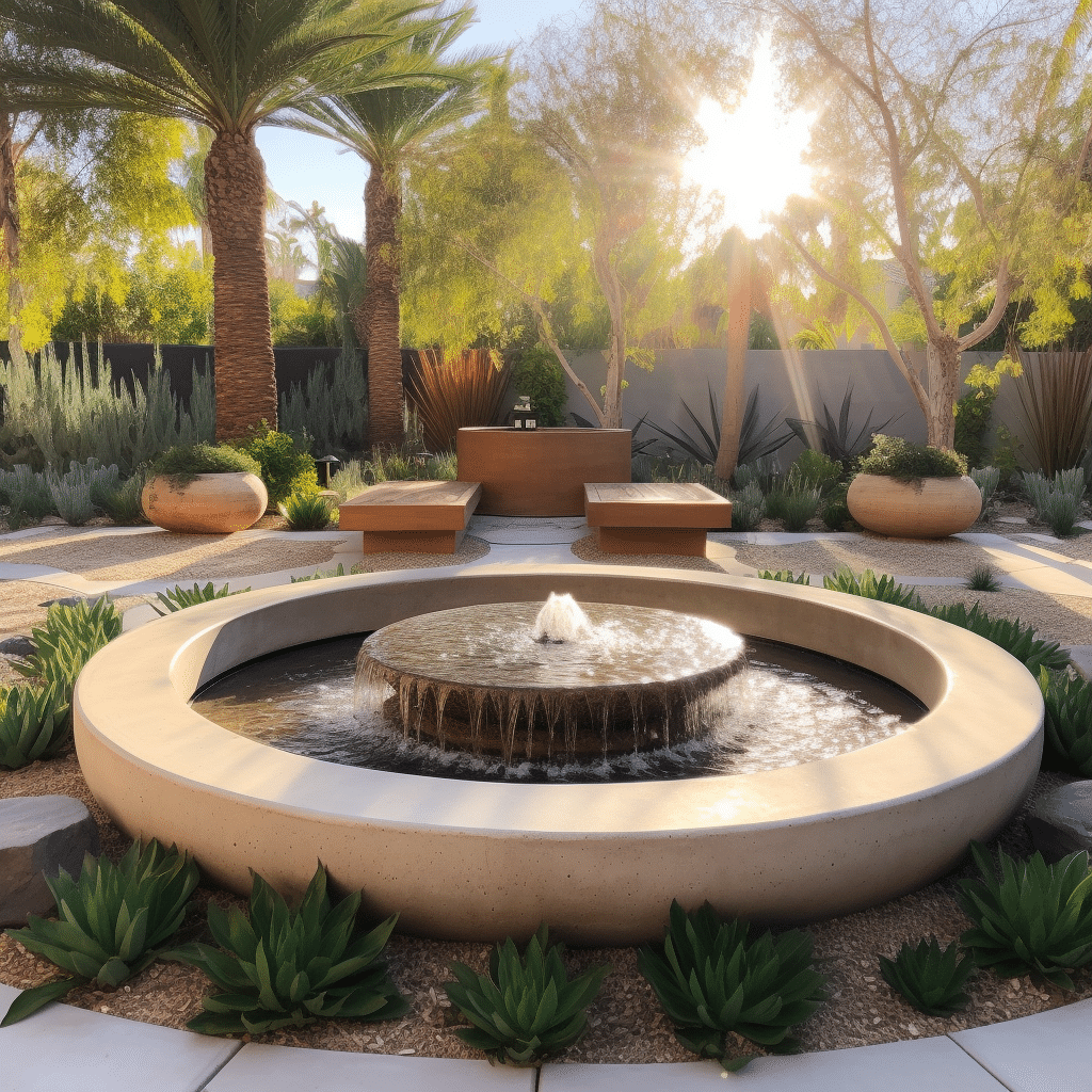 How to Decorate Around a Water Fountain: Nature-Inspired Design Ideas