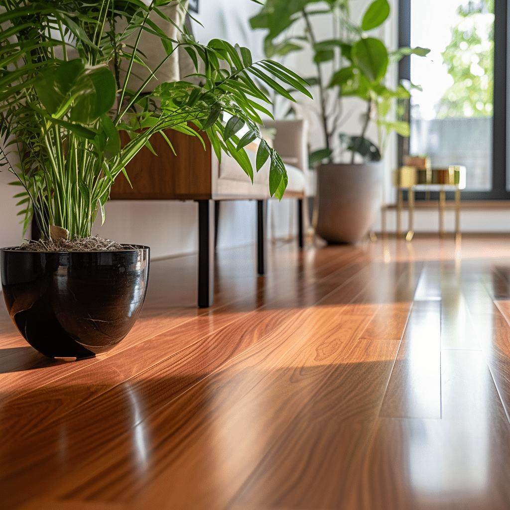 A Contemporary Twist: Staining Brazilian Cherry Floors Grey for a Modern Appeal