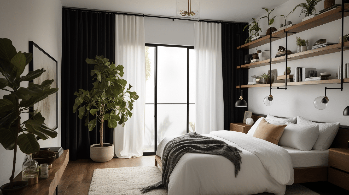 Achieving Elegance and Functionality: White Blackout Curtains with Sheer Overlay