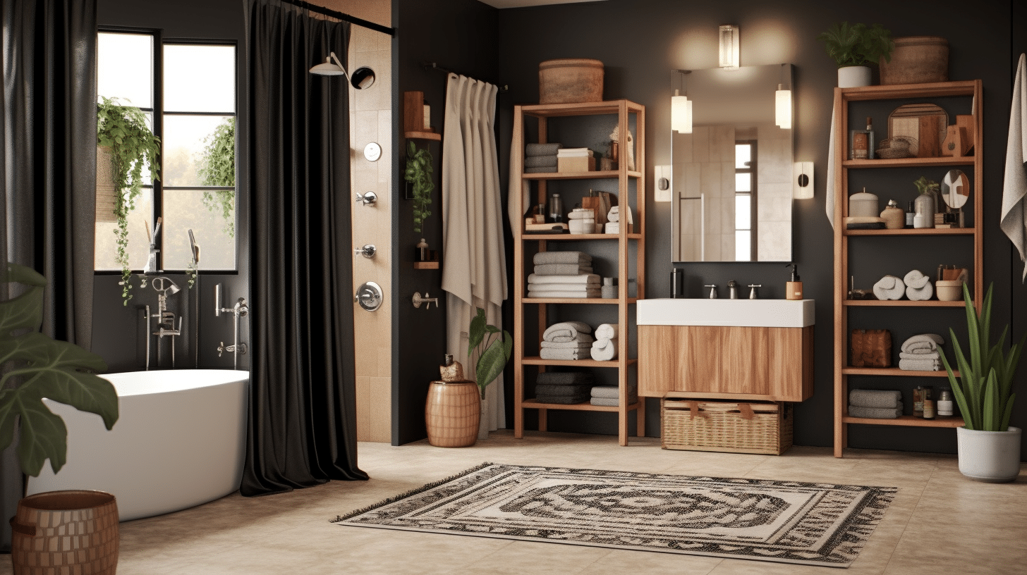 Transform Your Bathroom: Installing a Shower Curtain over Glass Door