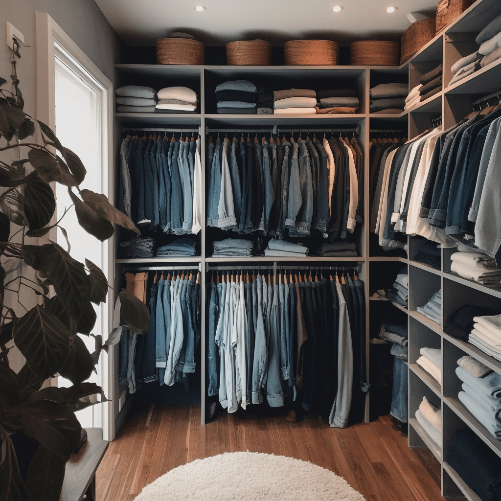 Drawer Delights: How to Organize Jeans in a Drawer for a Streamlined Wardrobe