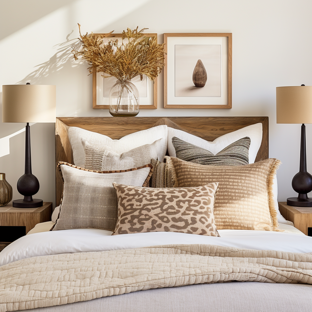 Perfectly Proportioned: A Guide to Arranging Pillows on a Full-Size Bed