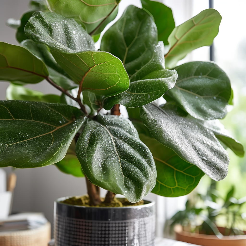 How can I create an optimal living environment for my fiddle leaf fig at home?