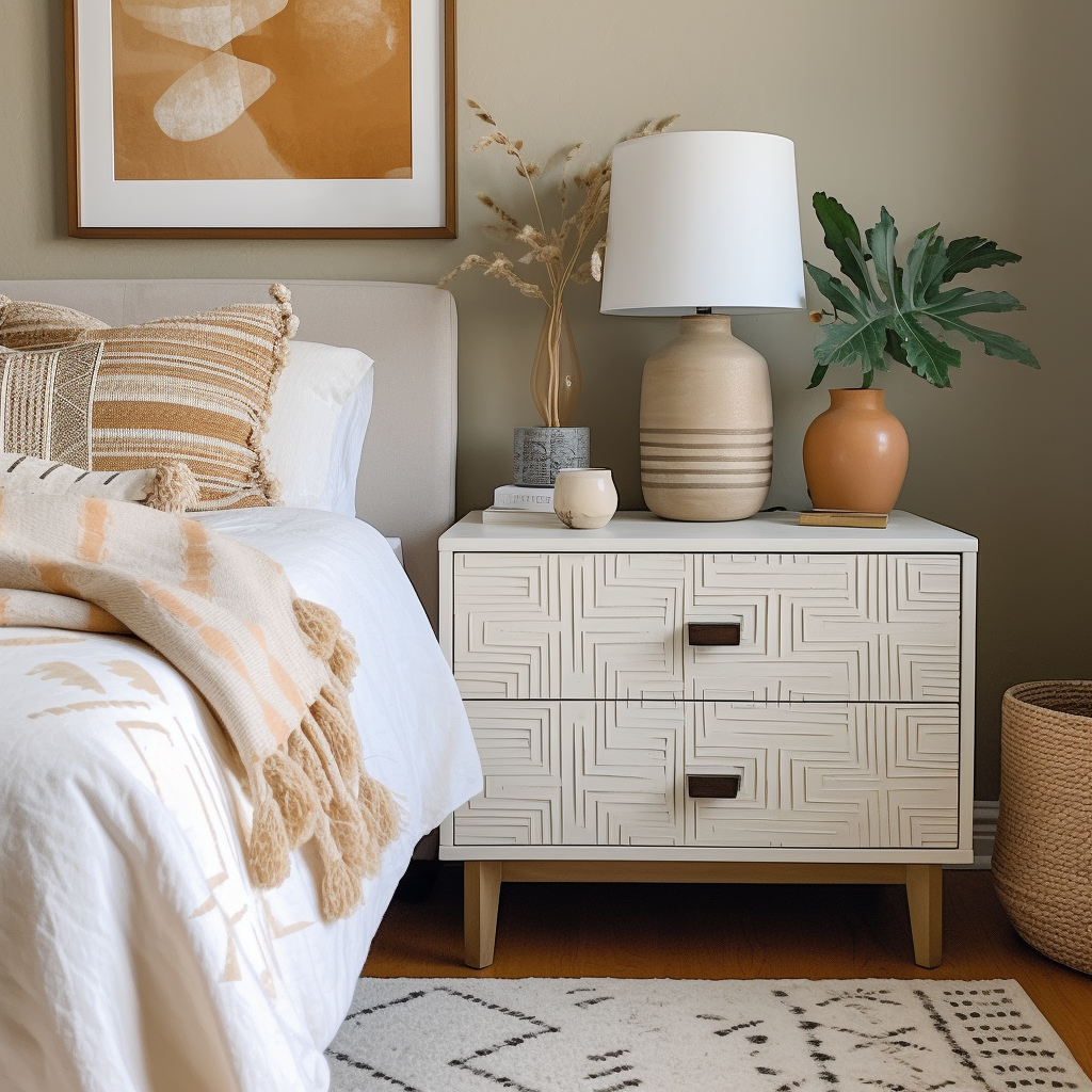 A Statement Piece: How to Paint Your Nightstand Black for a Bold Impact