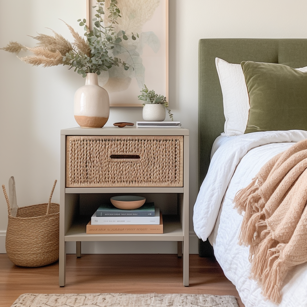 Fast and Efficient: Using Spray Paint on Your Nightstand for a Quick Transformation