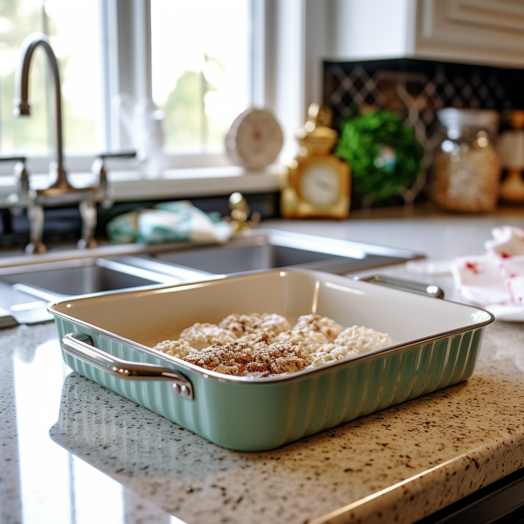 I’ve heard about using baking soda for cleaning purposes. Could it help me to remove rust from my baking sheet?