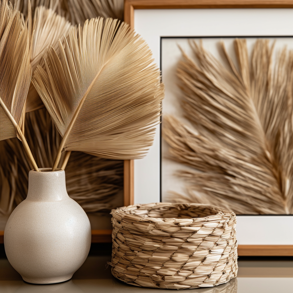 Are dried palm leaves environmentally friendly?