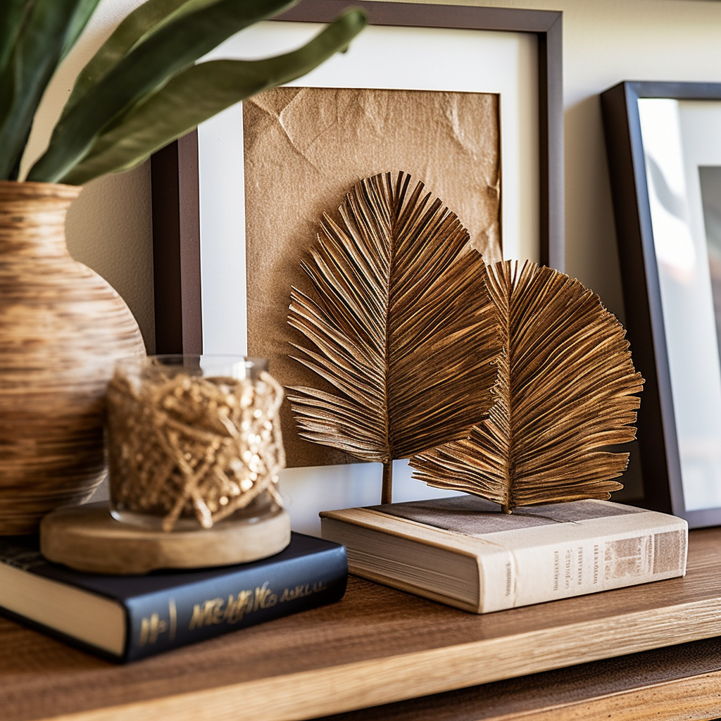 Bringing the Tropics Indoors: The Art of Decorating with Natural Dried Palm Leaves