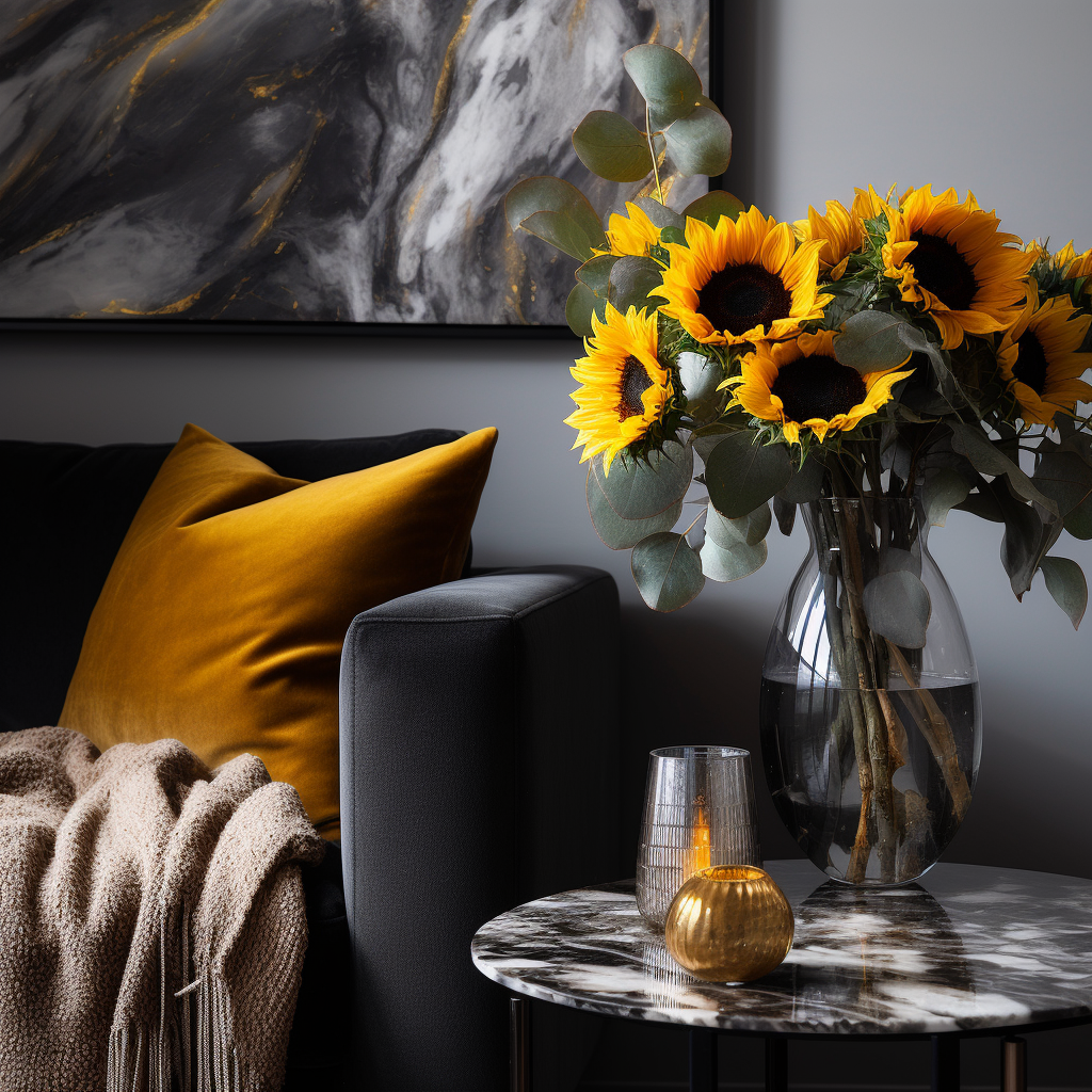 What are some common mistakes to avoid when trying to arrange sunflowers in a vase for the first time?