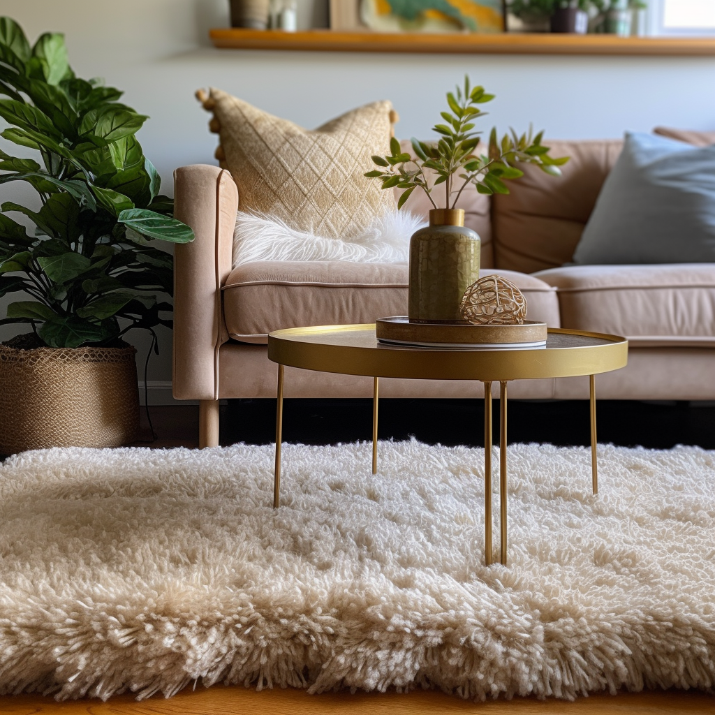 My fluffy rug isn’t as soft as it used to be. Are there any home remedies to make a fluffy rug soft again?