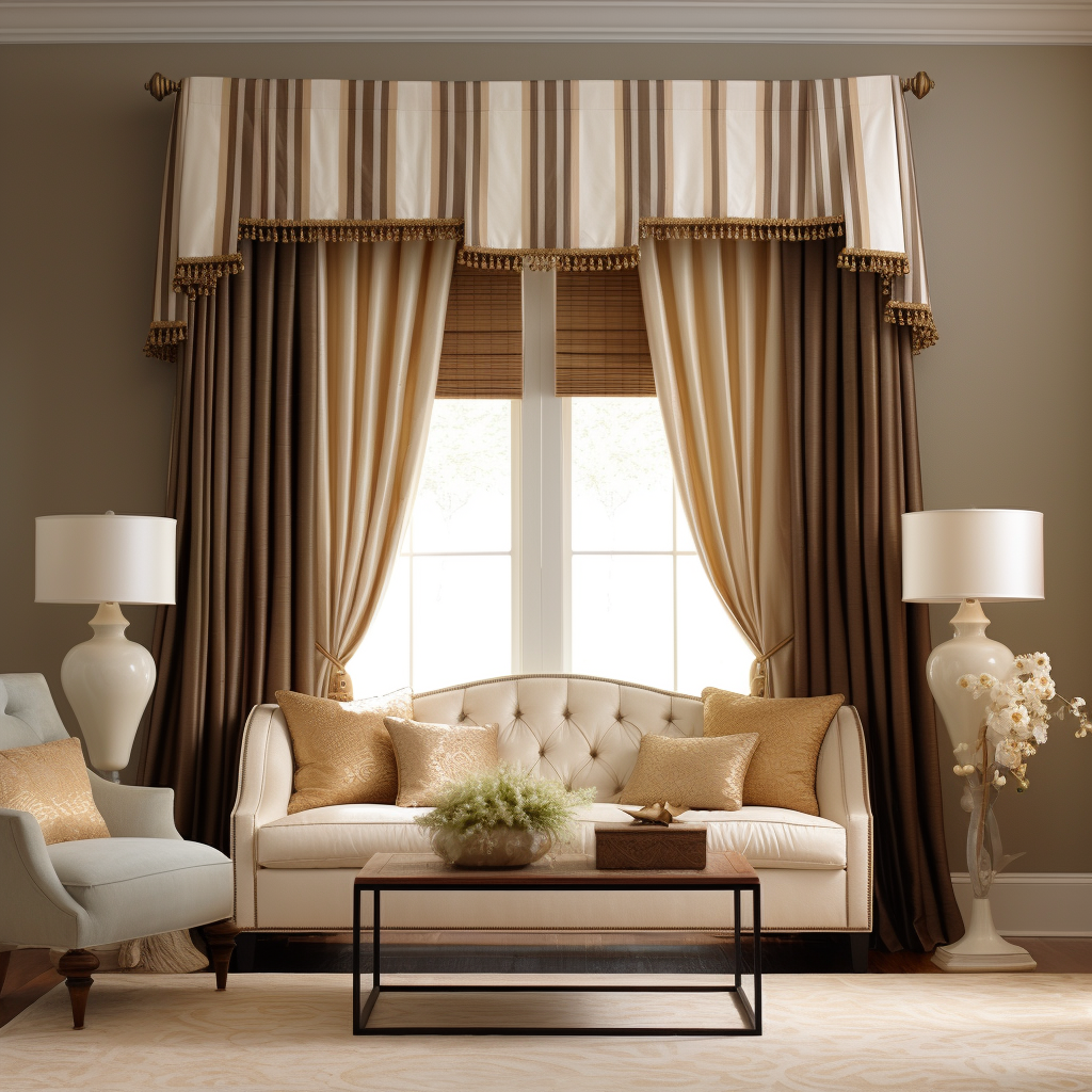 Layering Window Treatments: How to Hang Window Valance with Curtains for a Luxurious Feel