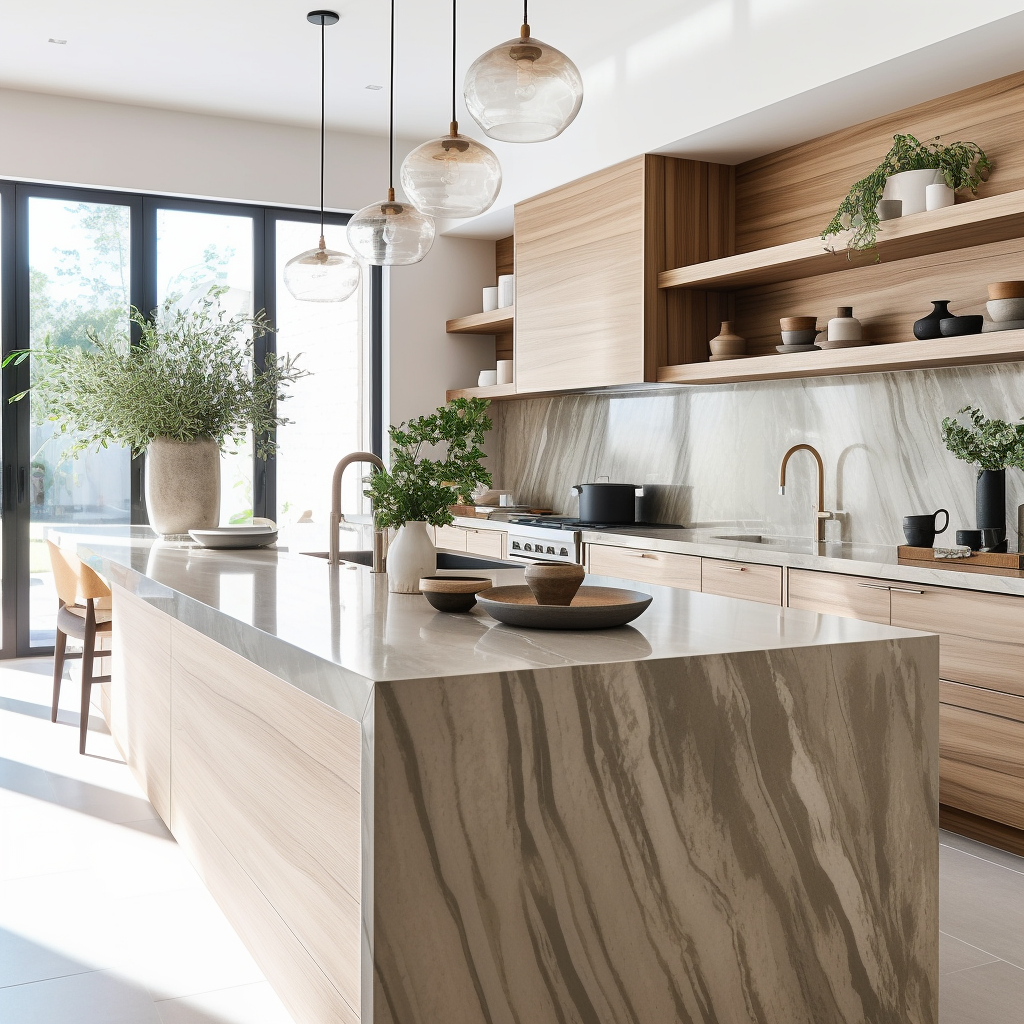The Rise of the Wood Waterfall Countertop: A Cost-Effective and Rustic Alternative