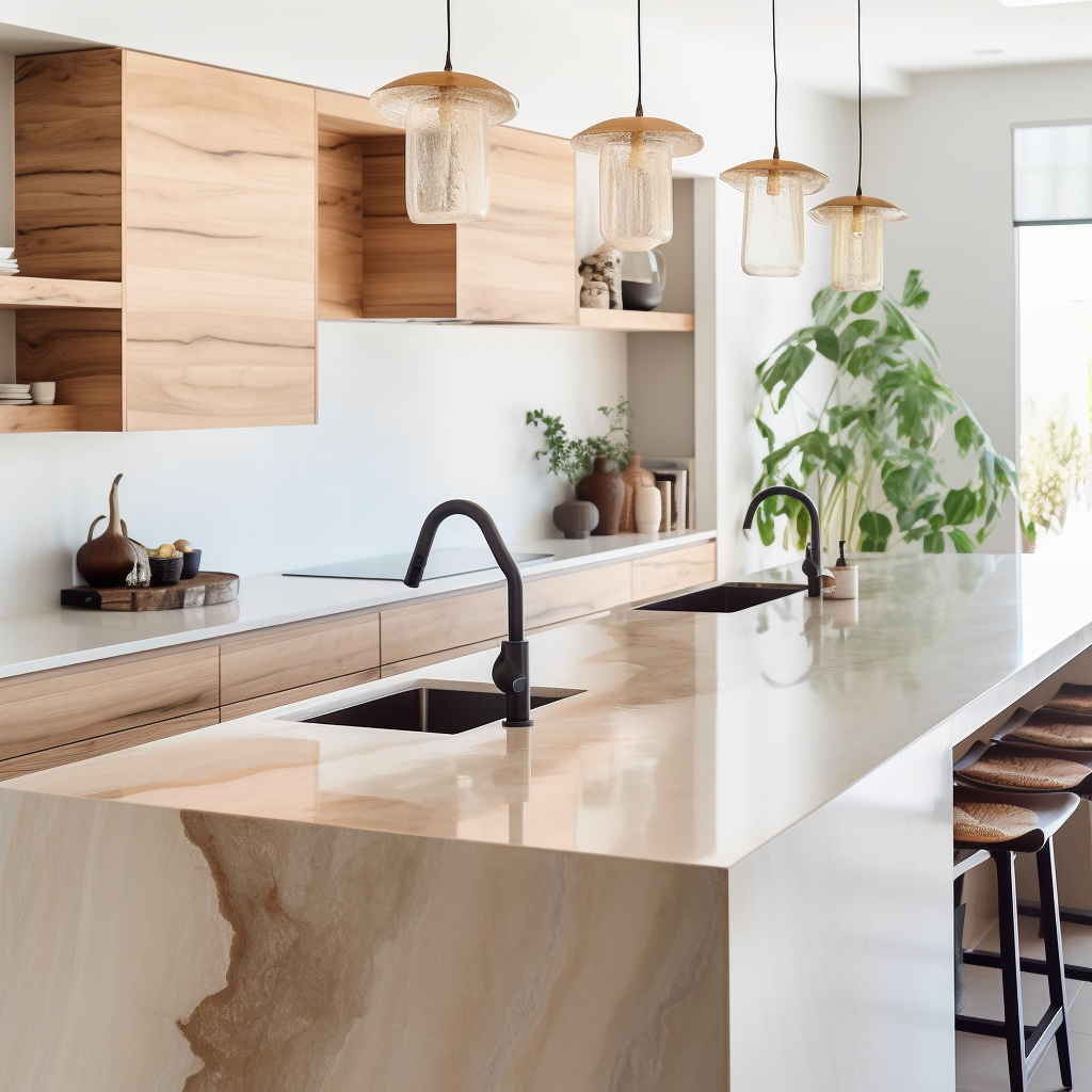 What is a Waterfall Countertop and Its Rising Popularity: Unraveling the Beauty Waterfall Countertops: Defining a New Trend…