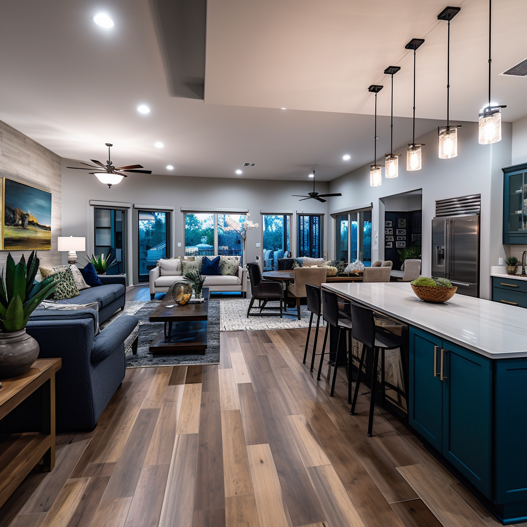 The Power of Calm: Exploring Neutral Paint Colors for Open Floor Plans