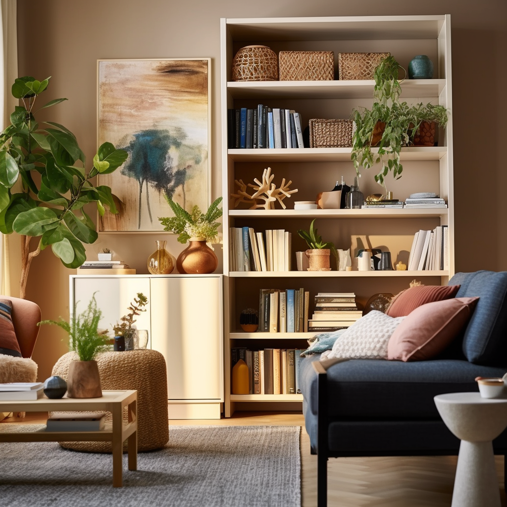 Innovation with Old Techniques: Painting IKEA Billy Bookcase with Chalk Paint